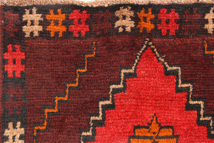 Multi Colored Baluchi 2' 6 x 12' 2 - No. 70519