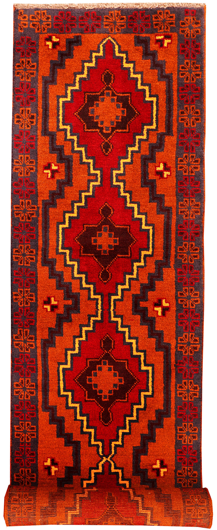 Chocolate Baluchi 2' 7 x 12' 6 - No. 70525