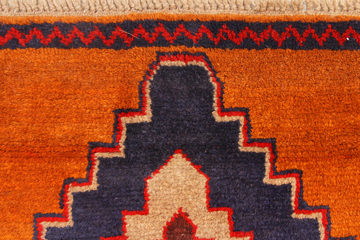 Dark Orange Baluchi 2' 6 x 13' 5 - No. 70539