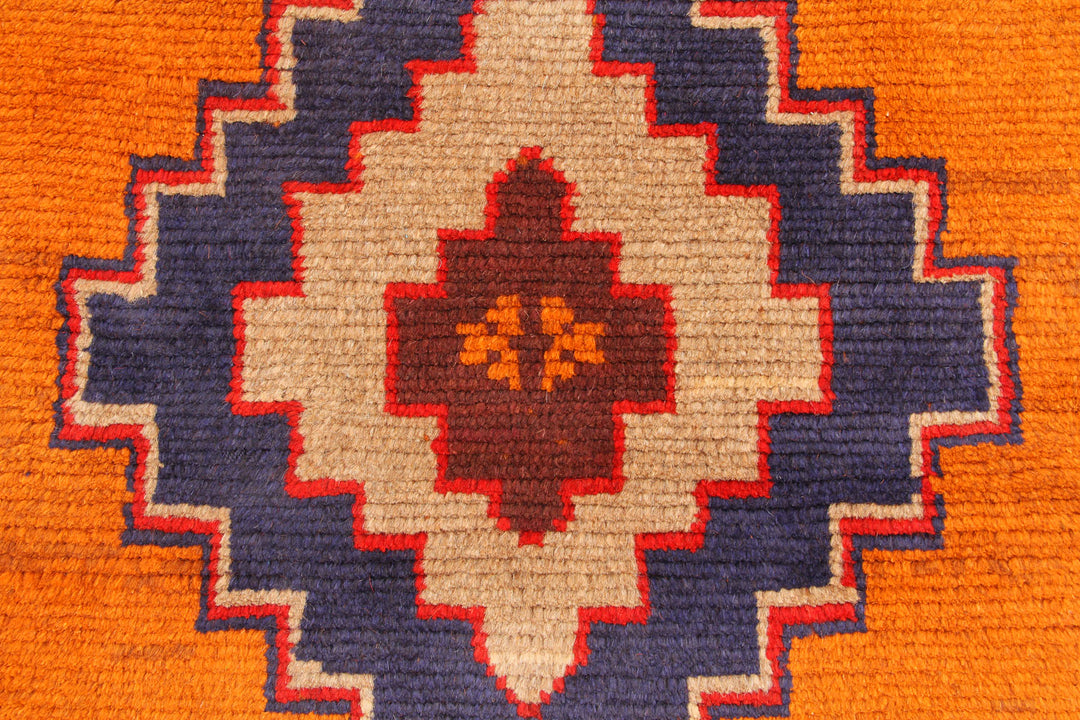 Dark Orange Baluchi 2' 6 x 13' 5 - No. 70539