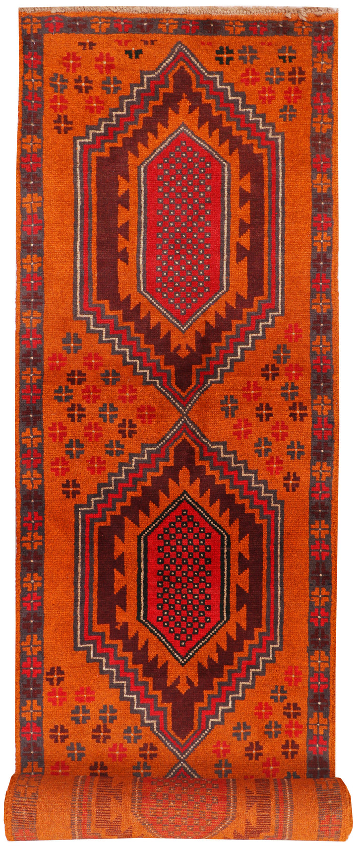 Chocolate Baluchi 2' 7 x 12' 8 - No. 70541