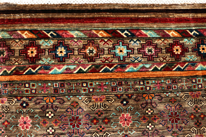 Multi Colored Kazak 6' 7 x 10' 2 - No. 70804