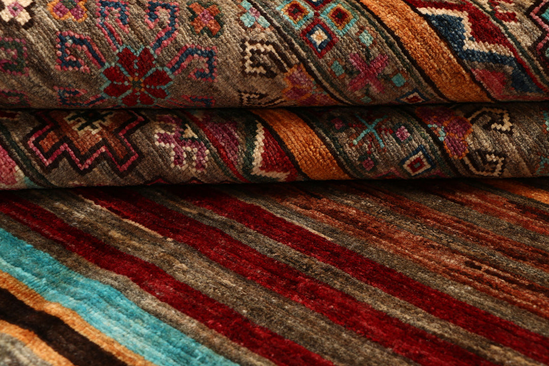 Multi Colored Kazak 6' 7 x 10' 2 - No. 70804