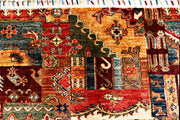 Multi Colored Kazak 6' 8 x 9' 10 - No. 70860