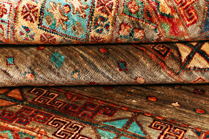 Tan Kazak 5' x 6' 8 - No. 70865