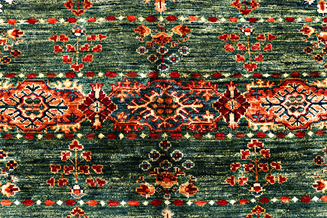 Multi Colored Kazak 6' 10 x 9' 9 - No. 70872