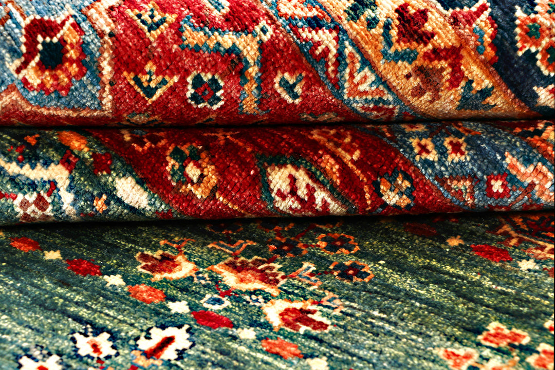 Multi Colored Kazak 6' 10 x 9' 9 - No. 70872