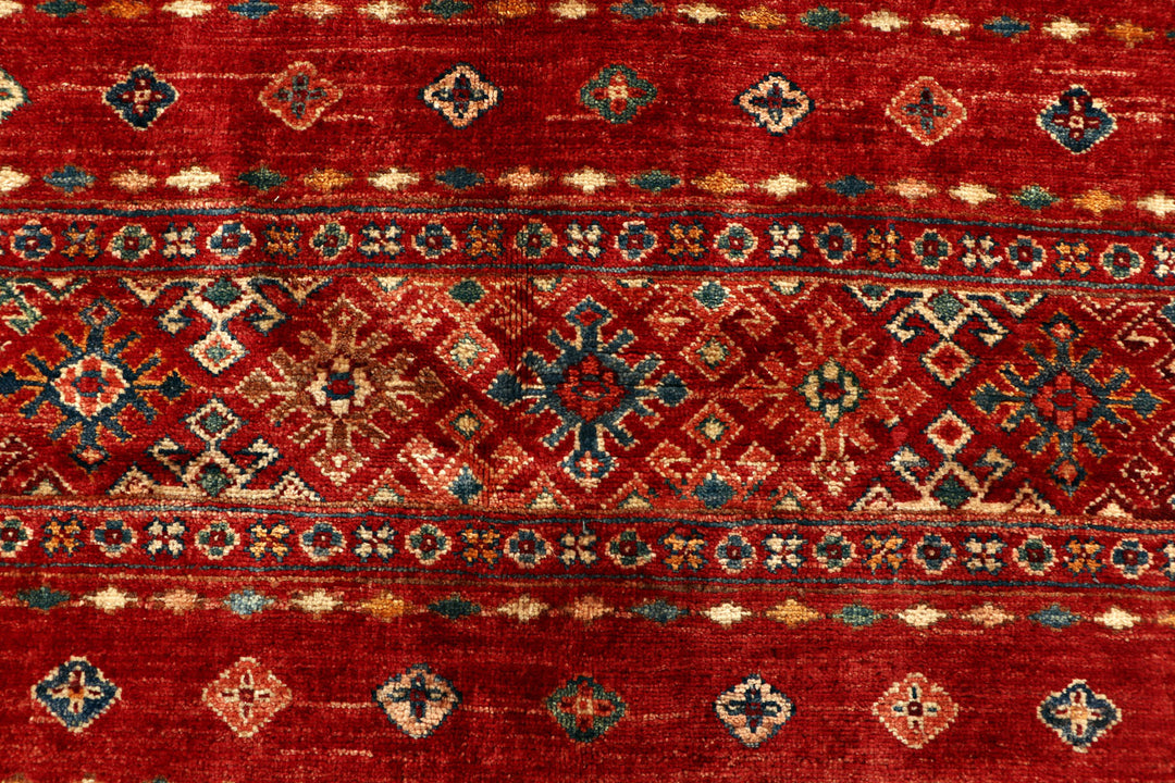 Firebrick Kazak 5' 8 x 7' 11 - No. 70878