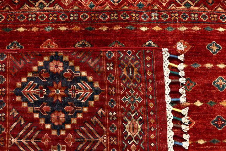 Firebrick Kazak 5' 8 x 7' 11 - No. 70878