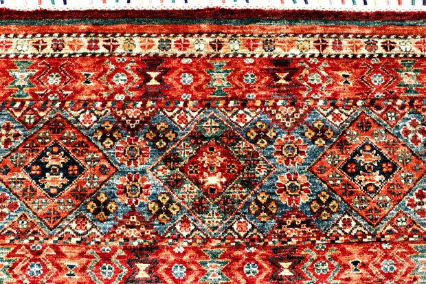 Multi Colored Kazak 4' 11 x 6' 8 - No. 70885