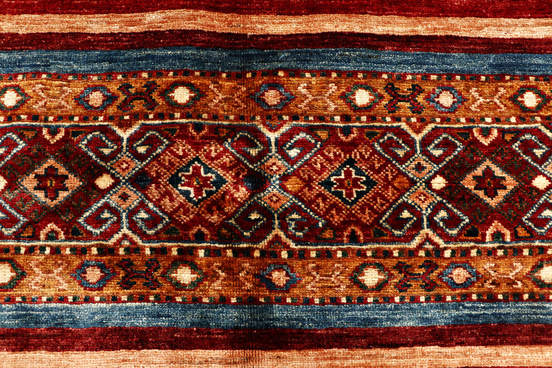Multi Colored Kazak 5' x 6' 7 - No. 70890