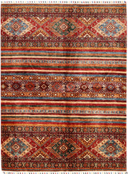 Multi Colored Kazak 5' x 6' 7 - No. 70890