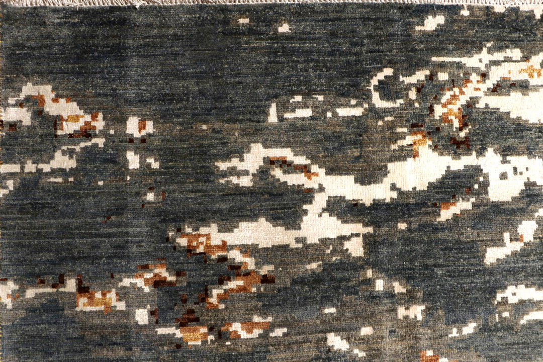 Multi Colored Abstract 8'  x" 9'  10" - No. QA89120