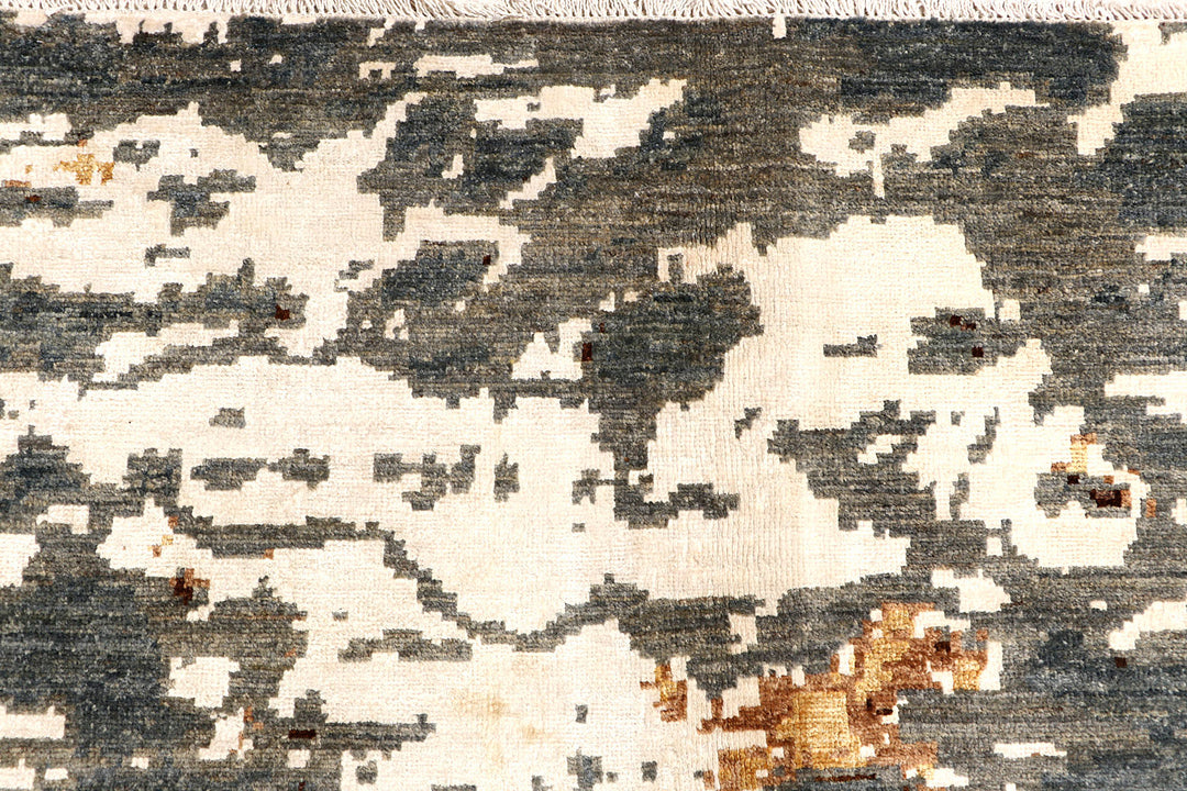 Multi Colored Abstract 8'  x" 9'  10" - No. QA89120