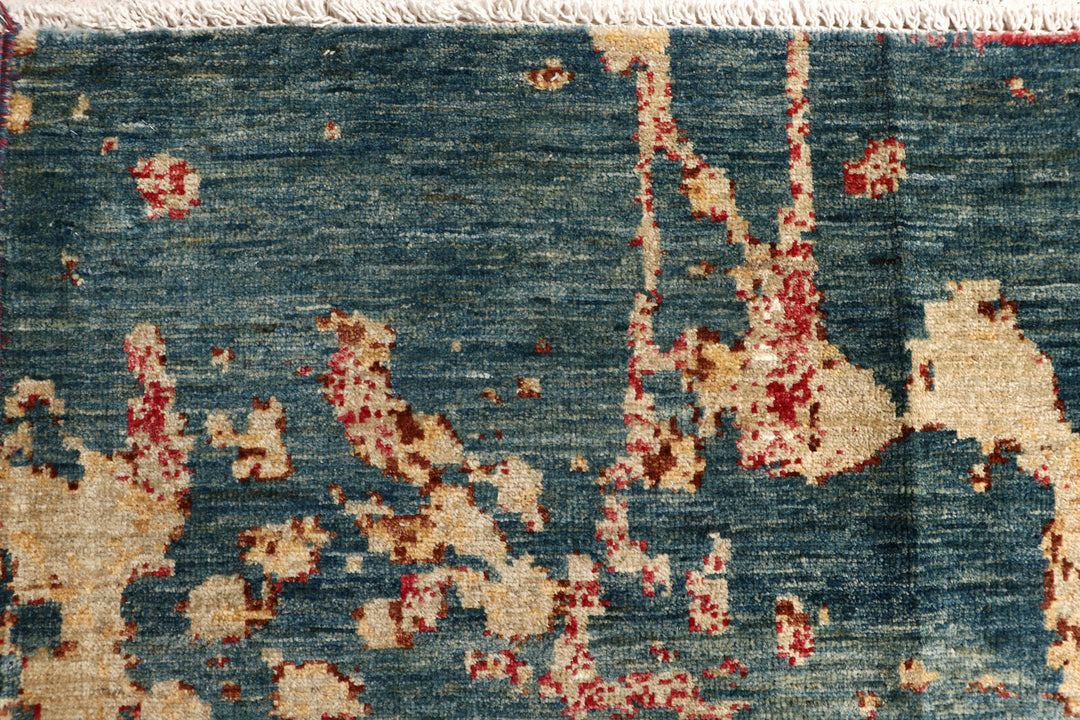 Multi Colored Abstract 7'  10" x 9'  10" - No. QA82944