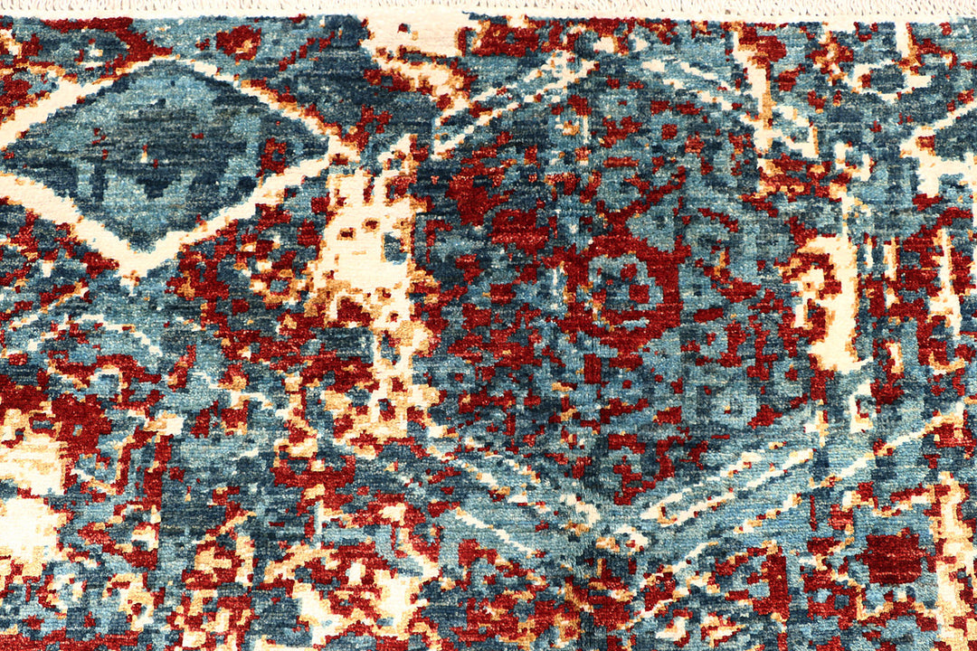 Multi Colored Abstract 7'  11" x 9'  8" - No. QA95211