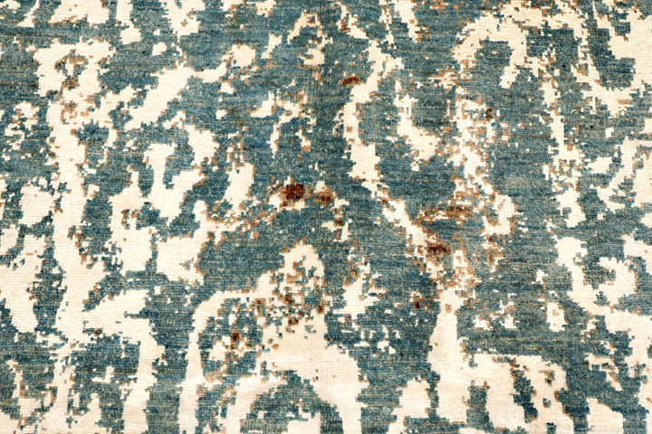 Multi Colored Abstract 6'  6" x 9'  9" - No. QA10359