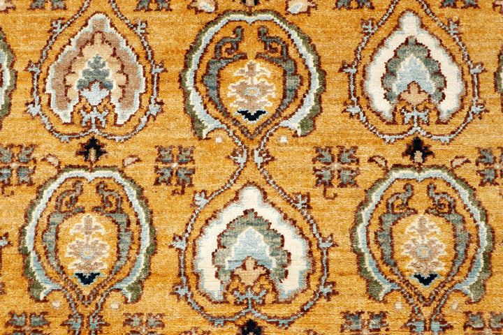 Goldenrod Ikat 3'  11" x 5'  11" - No. QA71864