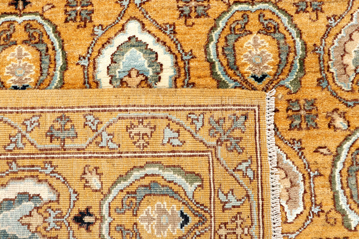 Goldenrod Ikat 3'  11" x 5'  11" - No. QA71864