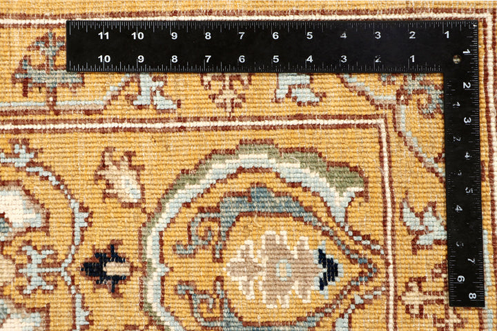 Goldenrod Ikat 3'  11" x 5'  11" - No. QA71864