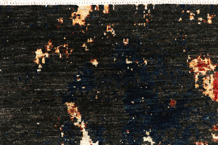 Multi Colored Abstract 4'  x" 5'  10" - No. QA96338