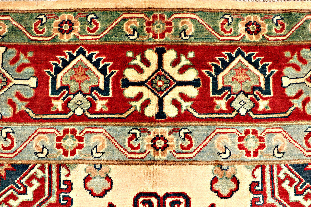 Blanched Almond Kazak 6' 9 x 9' 9 - No. 71015