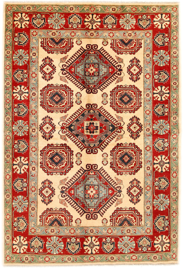 Blanched Almond Kazak 6' 9 x 9' 9 - No. 71015