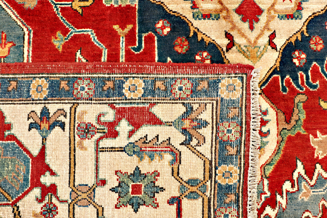 Firebrick Kazak 6' 8 x 9' 9 - No. 71016