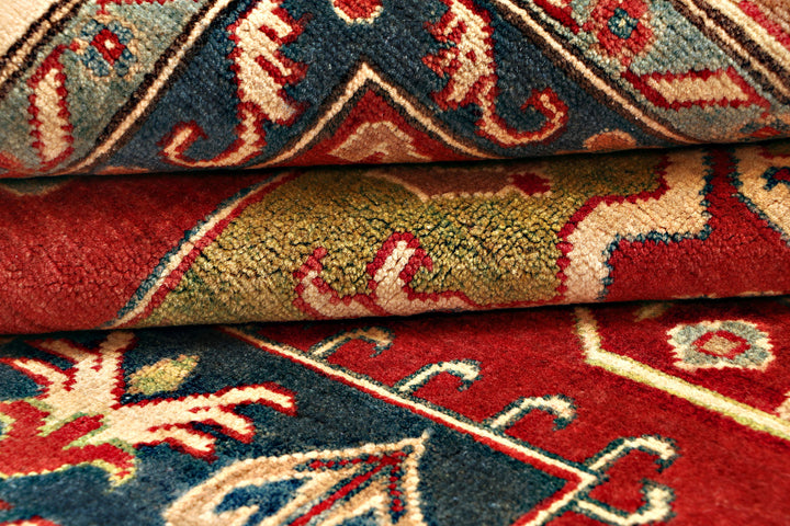 Firebrick Kazak 6' 7 x 9' 9 - No. 71019