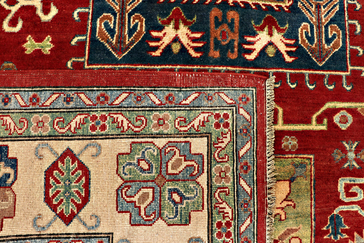 Firebrick Kazak 6' 7 x 9' 9 - No. 71019