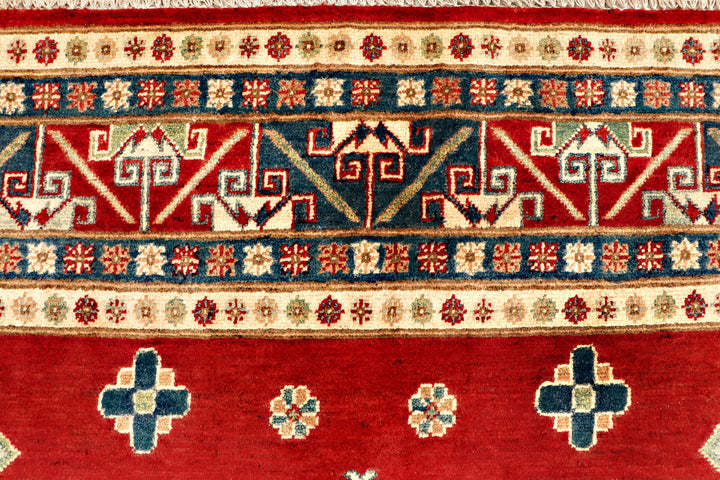 Firebrick Kazak 6' 7 x 9' 5 - No. 71023