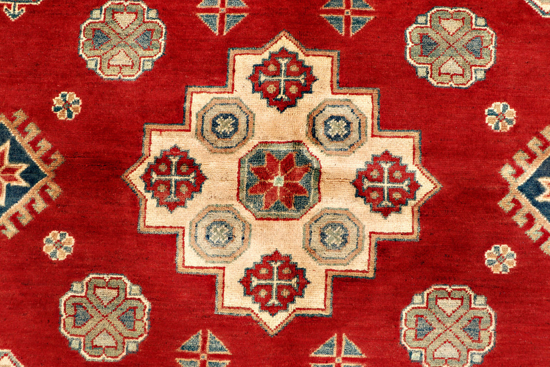 Firebrick Kazak 6' 7 x 9' 5 - No. 71023