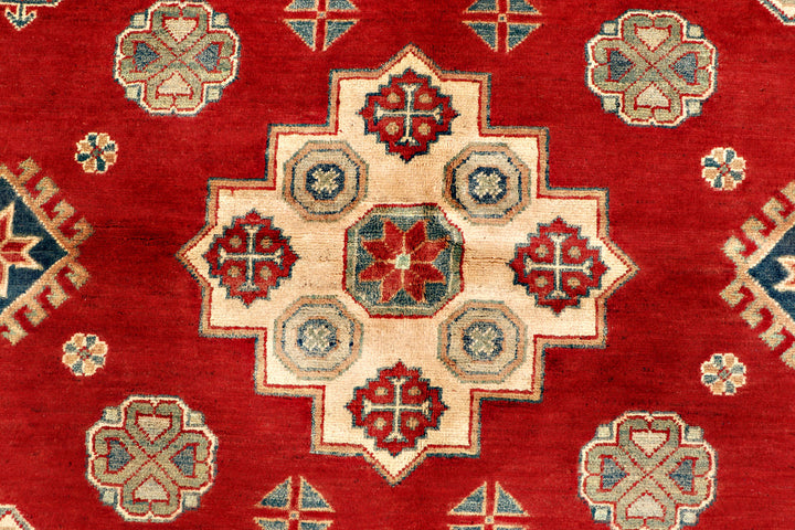 Firebrick Kazak 6' 7 x 9' 5 - No. 71023