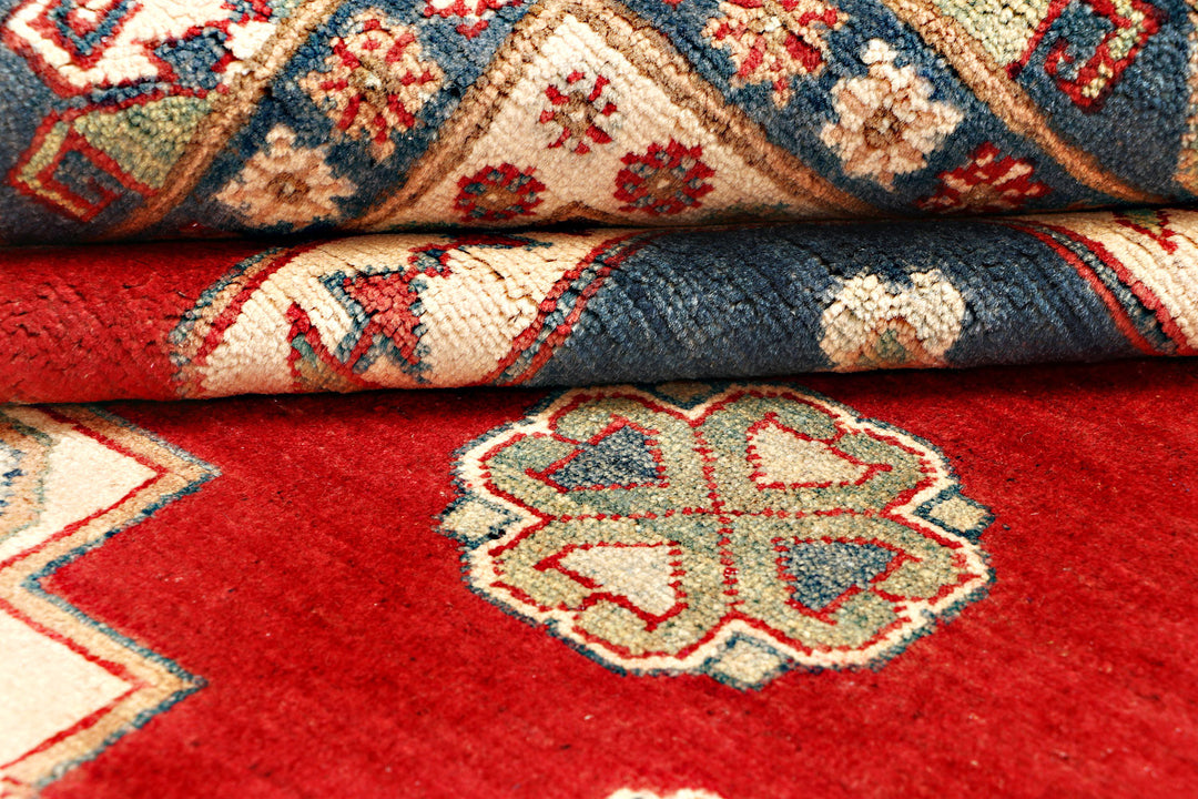 Firebrick Kazak 6' 7 x 9' 5 - No. 71023