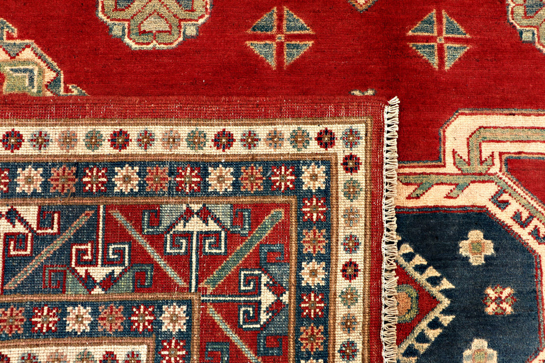 Firebrick Kazak 6' 7 x 9' 5 - No. 71023