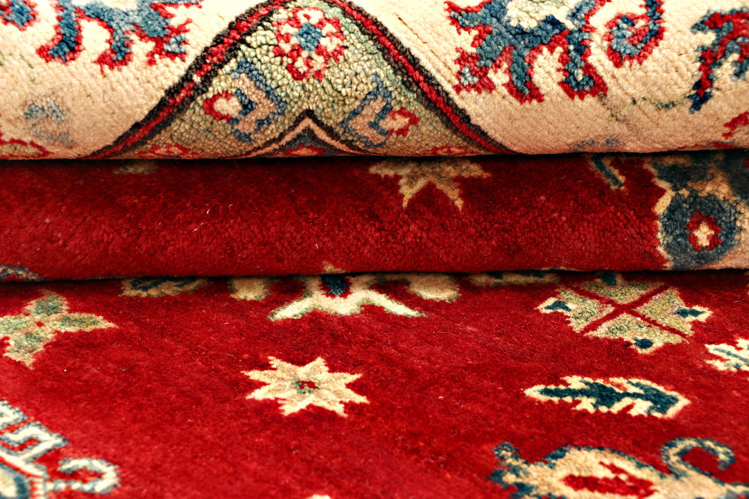 Firebrick Kazak 6' 8 x 9' 4 - No. 71026