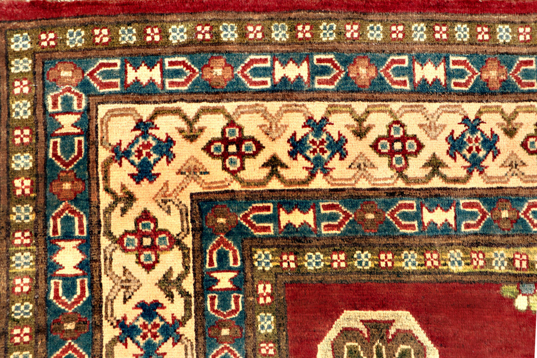 Firebrick Kazak 6' 5 x 9' 7 - No. 71036