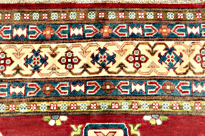 Firebrick Kazak 6' 5 x 9' 7 - No. 71036