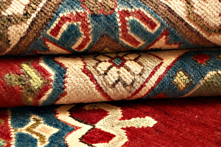 Firebrick Kazak 6' 5 x 9' 7 - No. 71036