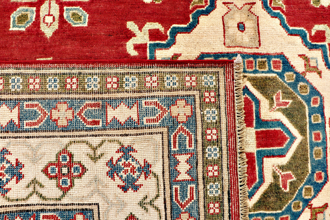 Firebrick Kazak 6' 5 x 9' 7 - No. 71036