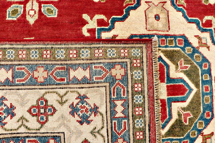 Firebrick Kazak 6' 5 x 9' 7 - No. 71036