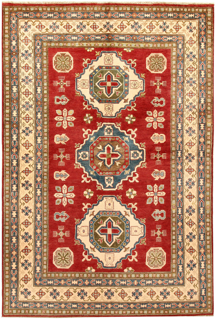 Firebrick Kazak 6' 5 x 9' 7 - No. 71036