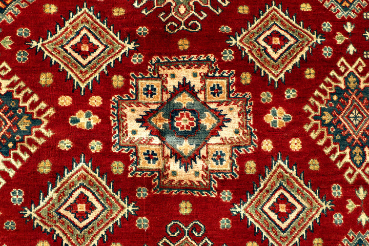 Firebrick Kazak 6' 3 x 9' 4 - No. 71037