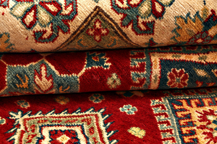 Firebrick Kazak 6' 3 x 9' 4 - No. 71037