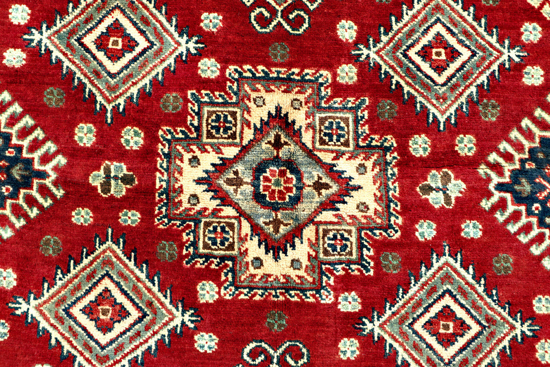 Firebrick Kazak 6' 6 x 9' 7 - No. 71039