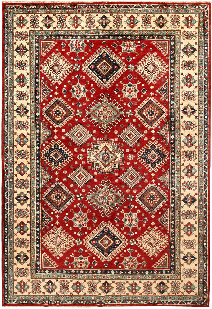 Firebrick Kazak 6' 6 x 9' 7 - No. 71039