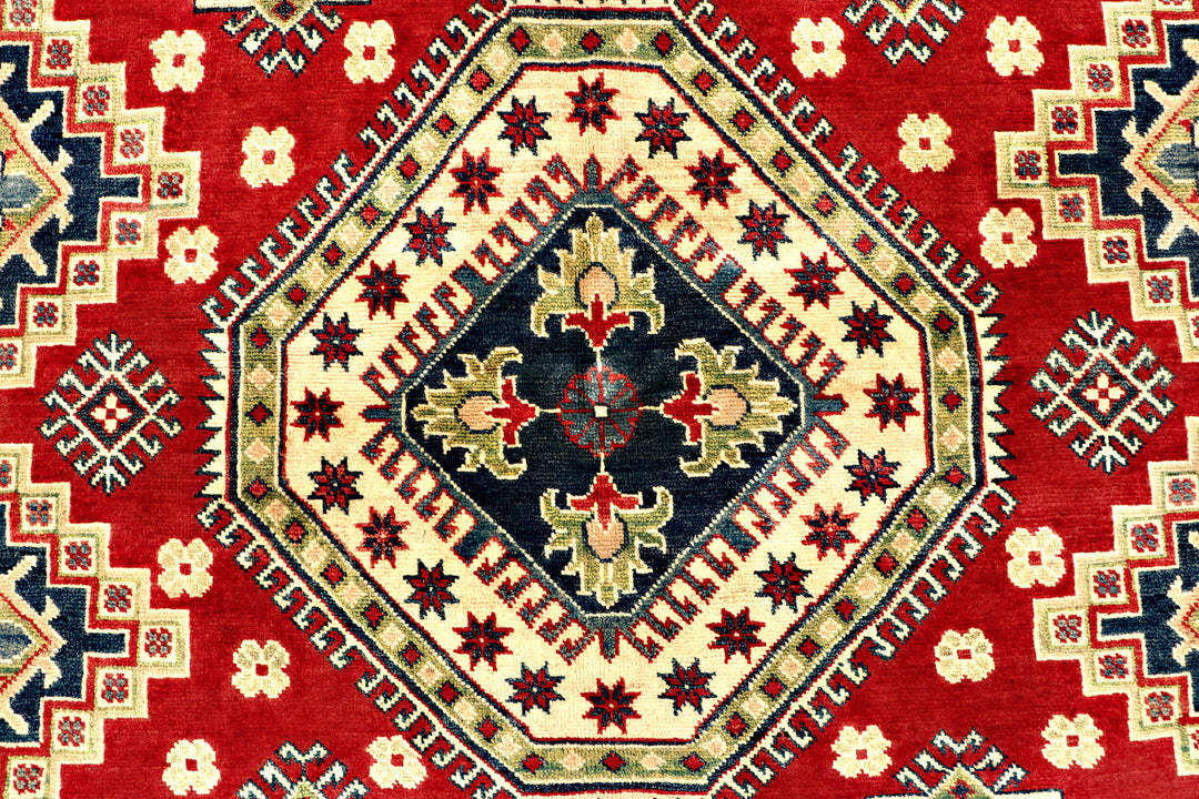 Firebrick Kazak 6' 6 x 10' - No. 71040