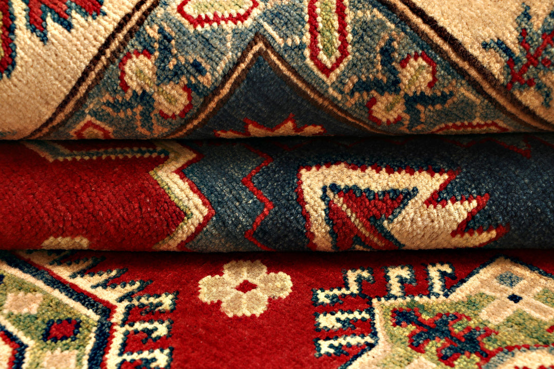 Firebrick Kazak 6' 6 x 10' - No. 71040