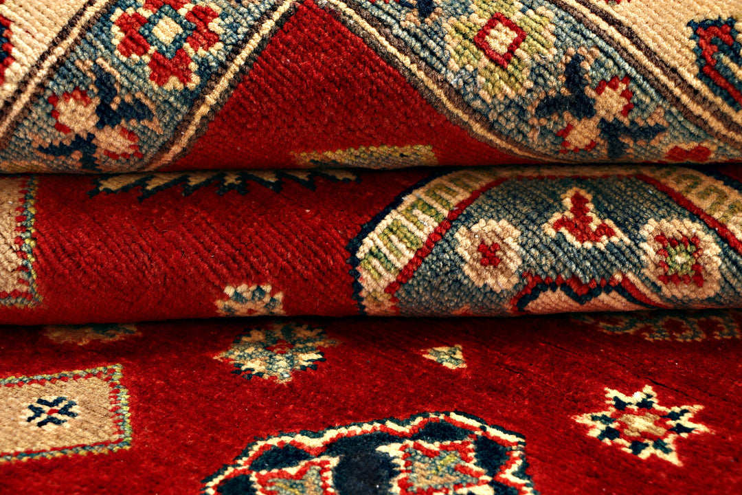 Firebrick Kazak 4' 11 x 6' 5 - No. 71048