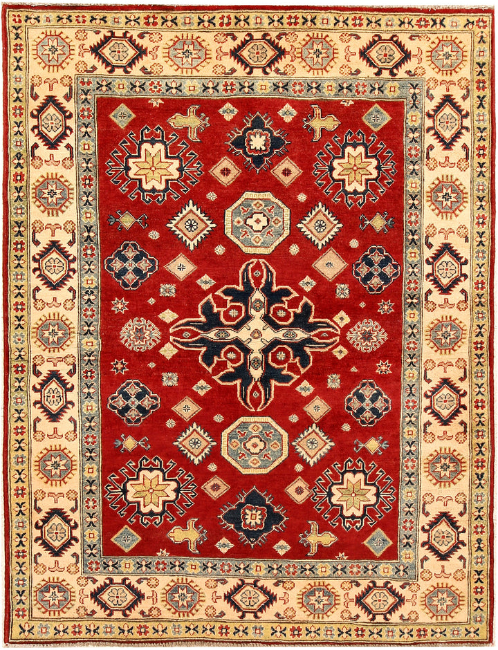 Firebrick Kazak 4' 11 x 6' 5 - No. 71048